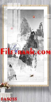 Tải file File gốc in bộ tranh decor treo tráng gương canvas FA5035 (gốc) làm tranh treo tường