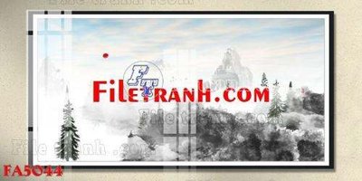 File tranh File gốc in bộ tranh decor treo tráng gương canvas FA5044 (ảnh gốc) sắc nét hoàn hảo