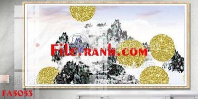 Tải file PSD File gốc in bộ tranh decor treo tráng gương canvas FA5053 (nguyên layer) để in