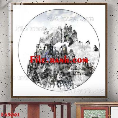 File gốc File gốc in bộ tranh decor treo tráng gương canvas FA5061 (PNG) trong suốt (transparent)