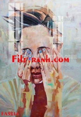 File tranh File gốc in bộ tranh decor treo tráng gương canvas FA5214 (gốc) chủ đề tĩnh vật