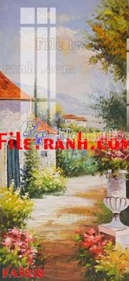 File tranh File gốc in bộ tranh decor treo tráng gương canvas FA5218 (ảnh gốc) sắc nét hoàn hảo