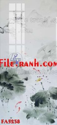 File gốc File gốc in bộ tranh decor treo tráng gương canvas FA5238 (dành cho trang trí nội thất)