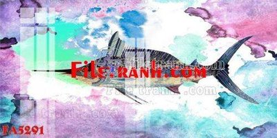 File in ấn File gốc in bộ tranh decor treo tráng gương canvas FA5291 (bản gốc) sắc nét