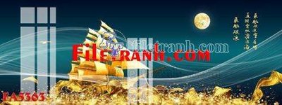 File in trần File gốc in bộ tranh decor treo tráng gương canvas FA5363 (bản gốc) đại dương