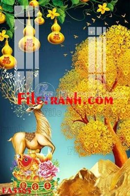 File tranh File gốc in bộ tranh decor treo tráng gương canvas FA5365 (ảnh gốc) in trần nhà