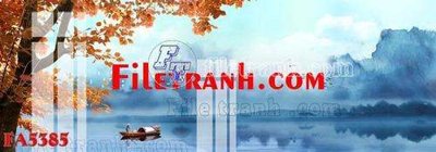 File tranh trang trí File gốc in bộ tranh decor treo tráng gương canvas FA5385 (tải file gốc)