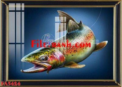 File ảnh File gốc in bộ tranh decor treo tráng gương canvas FA5424 (gốc) in PP, decal