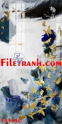 File gốc in mica File gốc in bộ tranh decor treo tráng gương canvas FA5440 chất lượng