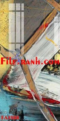 File tranh gốc File gốc in bộ tranh decor treo tráng gương canvas FA5588 (sắc nét từng chi tiết)