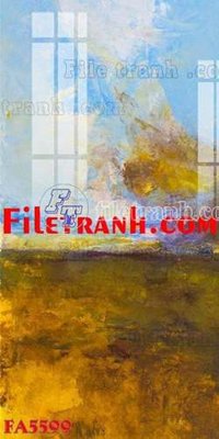 File tranh gốc File gốc in bộ tranh decor treo tráng gương canvas FA5599 chủ đề hiện đại