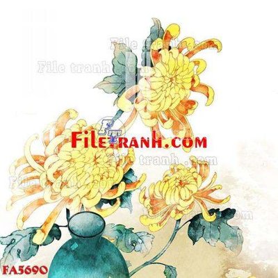 File gốc File gốc in bộ tranh decor treo tráng gương canvas FA5690 (cho in ấn) độc quyền