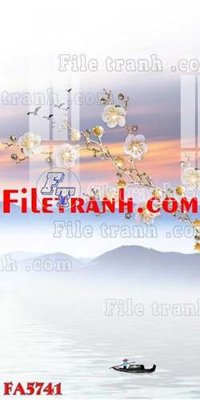 File tranh File gốc in bộ tranh decor treo tráng gương canvas FA5741 (ảnh gốc) in trần nhà