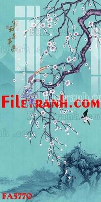 File gốc File gốc in bộ tranh decor treo tráng gương canvas FA5770 (in mica) trang trí