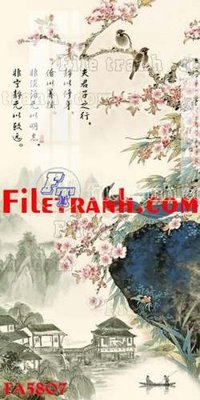 File tranh gốc File gốc in bộ tranh decor treo tráng gương canvas FA5807 (bản quyền) file PSD