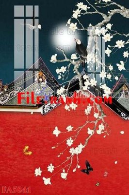 File PSD File gốc in bộ tranh decor treo tráng gương canvas FA5841 (chất lượng in ấn)