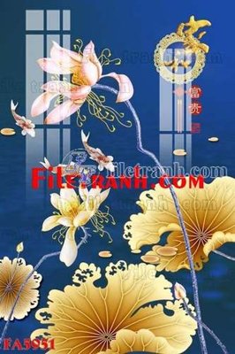 File gốc File gốc in bộ tranh decor treo tráng gương canvas FA5951 (in tráng gương) nghệ thuật