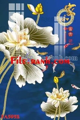Download file File gốc in bộ tranh decor treo tráng gương canvas FA5952 (gốc) cho xưởng in