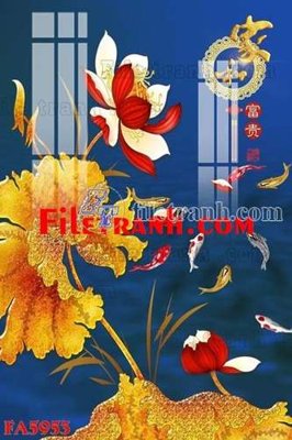 Tải file File gốc in bộ tranh decor treo tráng gương canvas FA5953 (gốc) làm file quảng cáo