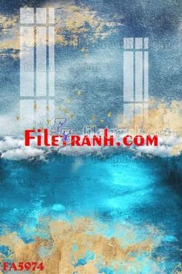 Chi tiết file ảnh File gốc in bộ tranh decor treo tráng gương canvas FA5974 sắc nét