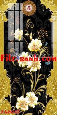 File PSD File gốc in bộ tranh decor treo tráng gương canvas FA6047 (chất lượng in ấn)