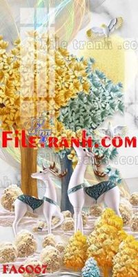 Tải file gốc File gốc in bộ tranh decor treo tráng gương canvas FA6067 (bản PSD) còn layer