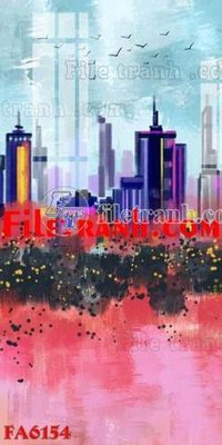 Hình ảnh file gốc File gốc in bộ tranh decor treo tráng gương canvas FA6154 cho in UV