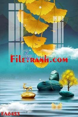 File in lụa File gốc in bộ tranh decor treo tráng gương canvas FA6423 (chất lượng cao) File gốc in bộ tranh decor treo tráng gương canvas FA6423