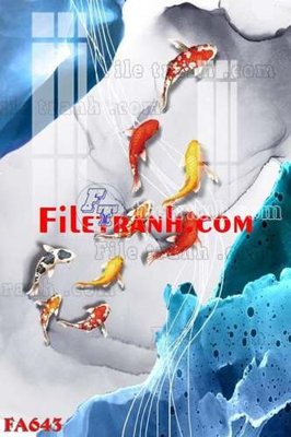 File gốc File gốc in bộ tranh decor treo tráng gương canvas FA643 (PNG) không nền chất lượng