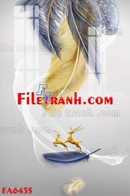 File ảnh File gốc in bộ tranh decor treo tráng gương canvas FA6435 (gốc) in backdrop sự kiện