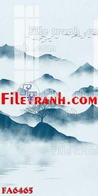 File in mica File gốc in bộ tranh decor treo tráng gương canvas FA6465 (ảnh gốc) đẹp