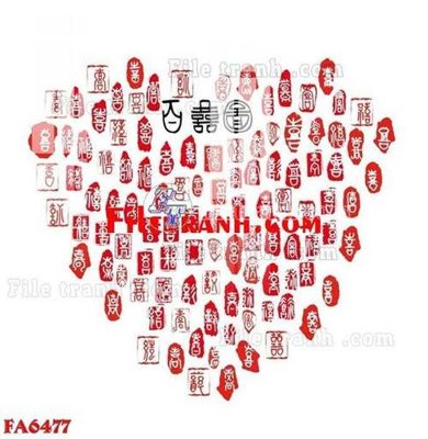 Download file gốc File gốc in bộ tranh decor treo tráng gương canvas FA6477 (in mica) trang trí