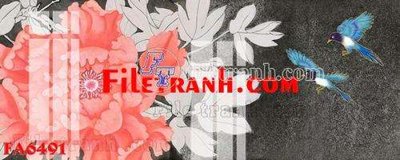 File gốc File gốc in bộ tranh decor treo tráng gương canvas FA6491 (thiết kế) cho in ấn