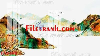 File gốc File gốc in bộ tranh decor treo tráng gương canvas FA6498 (in 3D) nghệ thuật