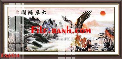 Tải file File gốc in bộ tranh decor treo tráng gương canvas FA6514 (gốc) chủ đề tâm linh