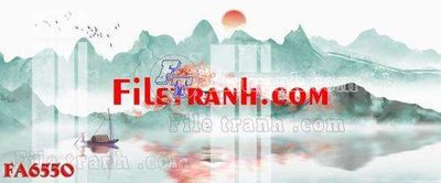 Tải file gốc in lụa File gốc in bộ tranh decor treo tráng gương canvas FA6550 siêu nét