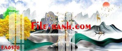 File tranh File gốc in bộ tranh decor treo tráng gương canvas FA6576 (ảnh gốc) sắc nét hoàn hảo