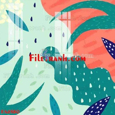 Download file File gốc in bộ tranh decor treo tráng gương canvas FA6580 (gốc) in mica đèn LED