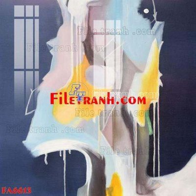 File tranh File gốc in bộ tranh decor treo tráng gương canvas FA6613 (bản gốc) in canvas