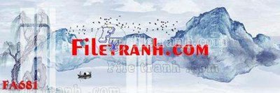 File gốc in tráng gương File gốc in bộ tranh decor treo tráng gương canvas FA681 chi tiết