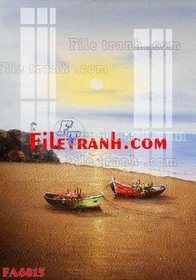 File ảnh File gốc in bộ tranh decor treo tráng gương canvas FA6815 (gốc) cho trang trí nội thất