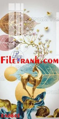 Tải về file gốc File gốc in bộ tranh decor treo tráng gương canvas FA6843 (dùng cho in quảng cáo)