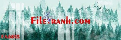 File in mica File gốc in bộ tranh decor treo tráng gương canvas FA6852 (bản gốc) siêu trong