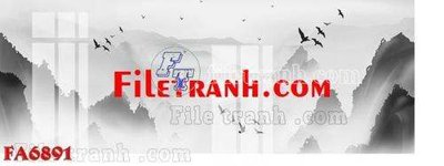 File tranh File gốc in bộ tranh decor treo tráng gương canvas FA6891 (gốc) phong cách tối giản