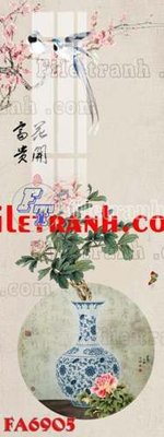 File gốc File gốc in bộ tranh decor treo tráng gương canvas FA6905 (cho in 3D) độc đáo