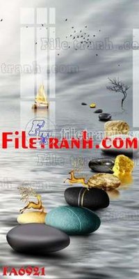 File tranh File gốc in bộ tranh decor treo tráng gương canvas FA6921 (ảnh gốc) độ nét vượt trội