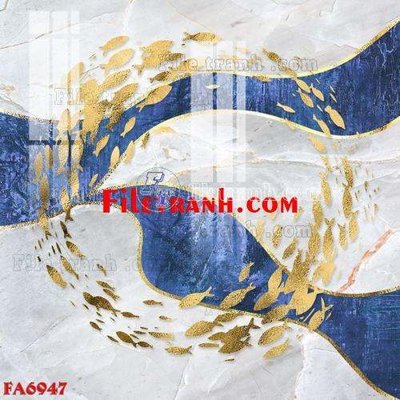 File in ấn File gốc in bộ tranh decor treo tráng gương canvas FA6947 (bản gốc) chất lượng cao