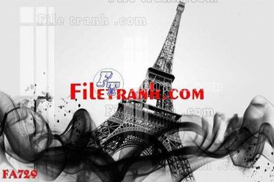 File ảnh File gốc in bộ tranh decor treo tráng gương canvas FA729 (gốc) in standee