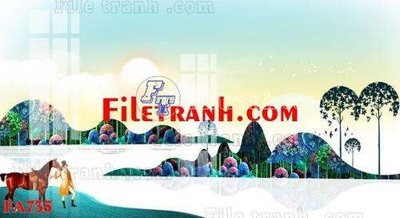 File gốc File gốc in bộ tranh decor treo tráng gương canvas FA735 (in mica) làm quà tặng