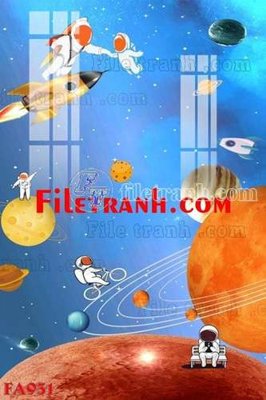 File in trần File gốc in bộ tranh decor treo tráng gương canvas FA931 (file gốc) xuyên sáng